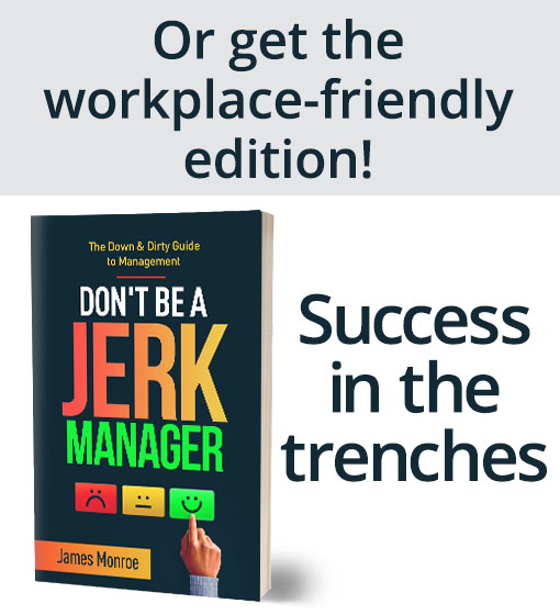 Dont' Be a Jerk Manager Cover